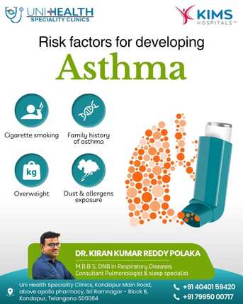 Hyderabad, Health, Asthma Specialist In Kondapur