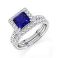 Blue Sapphire Engagement Rings