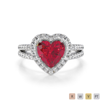Toronto, Jewelry, Custom Ruby Engagement Rings