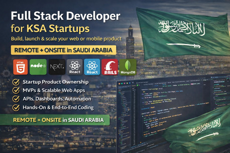 Riyadh, Job Seekers, Full Stack Web Developer /Software Engineer (React, Next, Node, GraphQL)