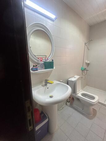 Busaiteen, Bedspace Available, BHD 75/month,  1 Furnishe Bed Space Is Available In 2 BHk Flat 75BD Including EWA, With Attached Bathroom