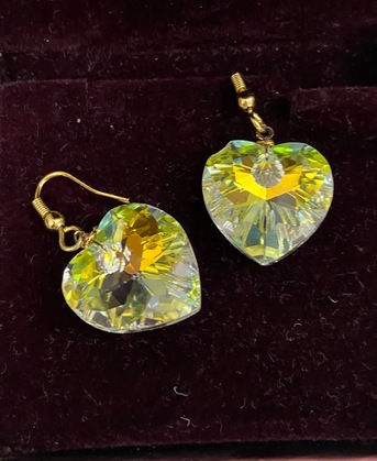 Juffair, Jewelry, BHD 5,  Valentine Sp Earings With Pendant, Hakeeq Pendant With SS Chain