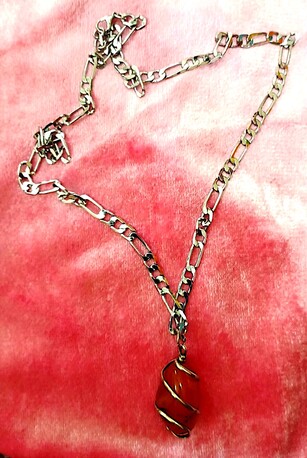 Juffair, Jewelry, BHD 5,  Valentine Sp Earings With Pendant, Hakeeq Pendant With SS Chain