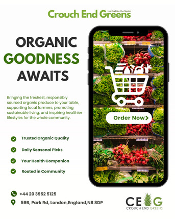 London, Food & Drink, Organic Supermarket In Crouch End.