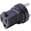 USD 6,  USA NEMA 5-15R To India/South Africa Power Plug Adapter (TYPE D Plug)