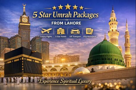 Lahore, Tickets, PKR 290300,  4 Star Umrah Packages From Lahore &ndash; Experience Luxury, Comfort, And Spiritual Peace