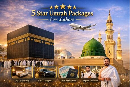 Lahore, Tickets, PKR 290300,  4 Star Umrah Packages From Lahore &ndash; Experience Luxury, Comfort, And Spiritual Peace