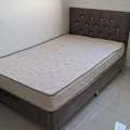 SAR 300,  New Bed Set Wooden With Side Table
