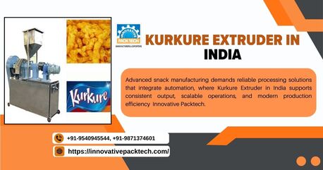 Noida, Industrial Machinery, Kurkure Extruder In India For Snack Production Units