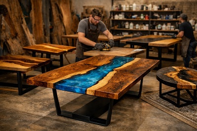 Ahmedabad, Furniture, INR 10,  Epoxy Resin Furniture Manufacturer