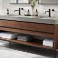 Luxury Double Sink Vanity For Master Bathrooms