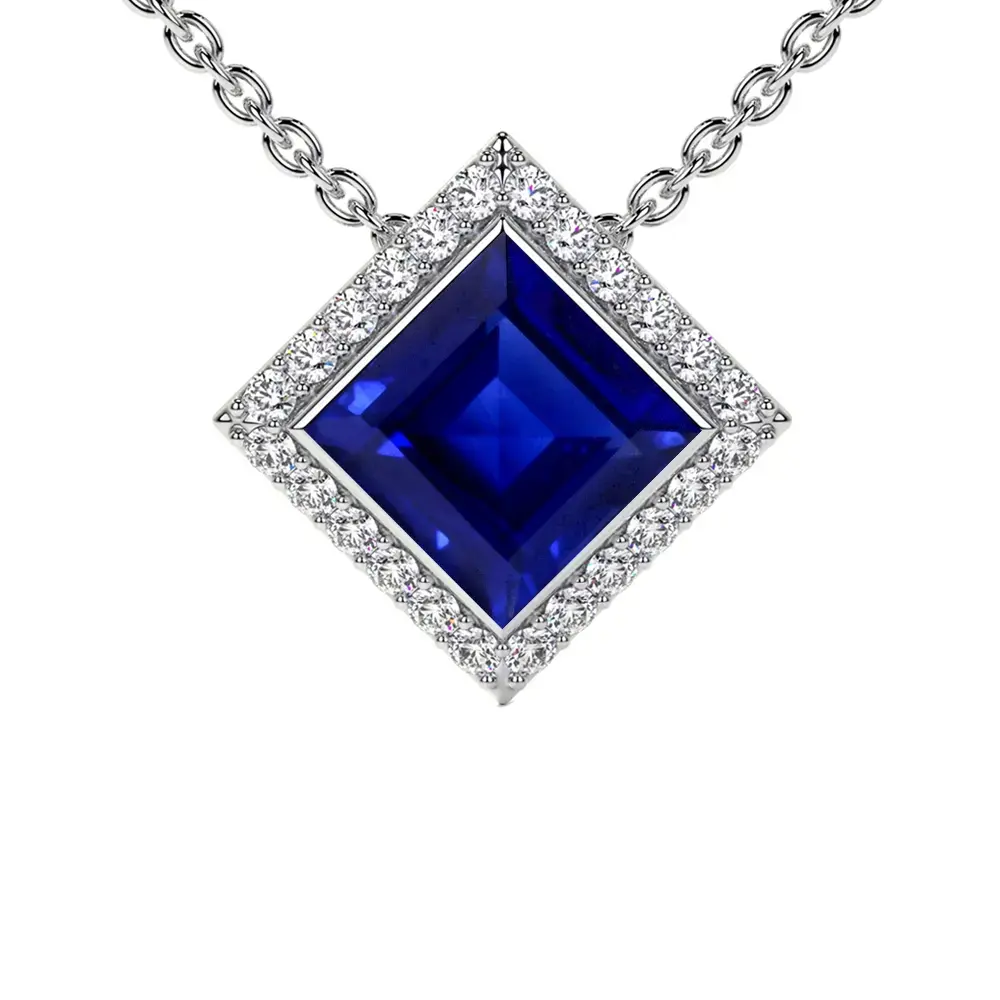 New York, Jewelry, USD 1751,  Shop Exquisite Sapphire Necklaces Online