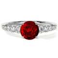 USD 10350,  Stunning Ruby Engagement Ring For Your Special Moment