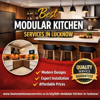 Lucknow, Household, Best Modular Kitchen Services In Lucknow For Modern Homes