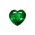 USD 4284,  Heart Shape Emerald Green Stone