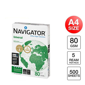 Jakarta, Books, Navigator A4 80 Gsm Premium Office Paper