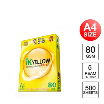 Jakarta, Books, IK Yellow A4 80 Gsm Office Paper