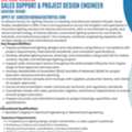 Sales Support & Project Design Engineer مهندس دعم المبيعات وتصميم المشاريع