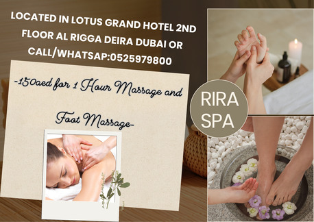 Dubai, Health, Rira Spa Offer 1/27/2026
