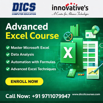 New Delhi, Education, Best Advanced Excel Institute In Rohini