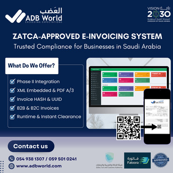 Dammam, Accounting, Phase 1 & Phase 2 ZATCA E-Invoicing Solution In Saudi Arabia