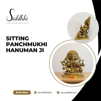 New Delhi, Appliances, INR 22000,  Buy Brass Sitting Panchmukhi Hanuman Ji Idol