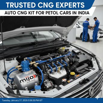 Mumbai, Automotive, Auto CNG Kit For Petrol Cars In India | Trusted CNG Experts