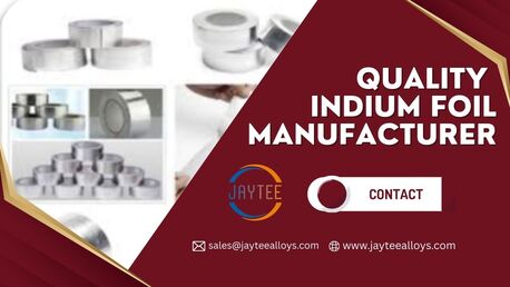 Lucknow, Wholesale Products, Quality Indium Foil Manufacturer In India