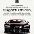 Iconic Bugatti Chiron Hire Experience UK