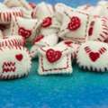 USD 41,  Charming Handmade Felted Valentine&rsquo;s Love Notes For Heartfelt Gifting At Felt And Yarn