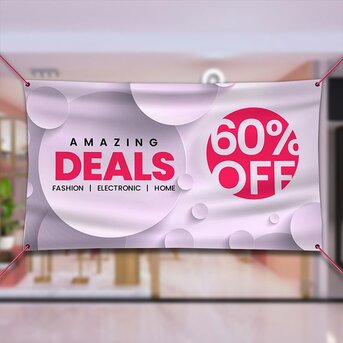 Los Angeles, Printing, Print Custom Indoor Vinyl Banner Printing From PrintMagic