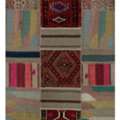 USD 280,  5x7 Vintage Persian Patchwork Kilim Area Rug - 109154