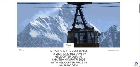 Mumbai, Travel, Best Dates To Visit Vaishno Devi By Helicopter During Chaitra Navratri 2026