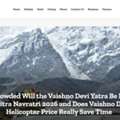 How Crowded Will Vaishno Devi Be During Chaitra Navratri 2026 And Does Helicopter Travel S