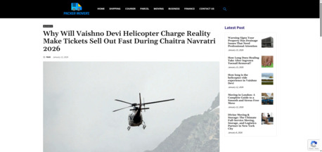 Mumbai, Travel, Why Vaishno Devi Helicopter Tickets Sell Out Fast During Chaitra Navratri 2026