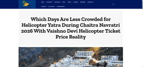 Mumbai, Travel, Less Crowded Days For Helicopter Yatra During Chaitra Navratri 2026