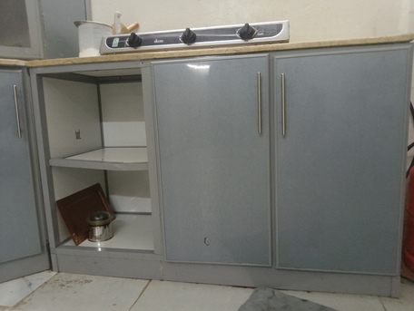 Al Ameer Fawwaz Junobi, Household Items, SAR 270,  Kitchen Cabinet Full Set With Multiple Shelf For Sale.