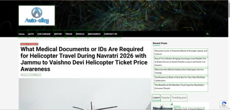 Mumbai, Travel, Medical Documents And ID Requirements For Vaishno Devi Helicopter Travel During Navratri