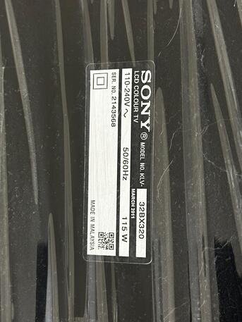 Dammam, Electronics, SAR 175,  Sony BRAVIA TV BX32 For Sale. Excellent Condition