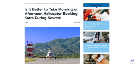 Mumbai, Travel, Morning Vs Afternoon Helicopter Flights To Vaishno Devi During Navratri Explained