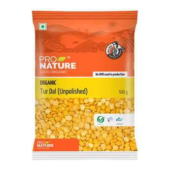 Mumbai, Food & Drink, Tur Dal (Arhar) 1kg - Pro Nature Organic Foods