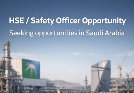 Jubail, Job Seekers, HSE/SAFETY OFFICER