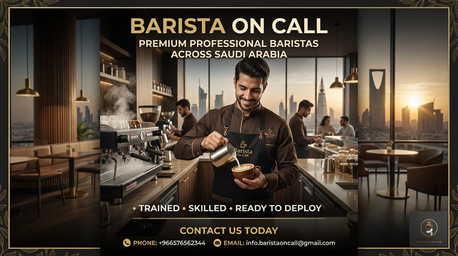 Riyadh, Food & Drink, Professional Baristas Available Across Saudi Arabia