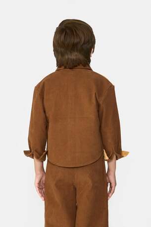 Mumbai, Clothing & Accessories, INR 1954,  Panelled Cord Overshirt