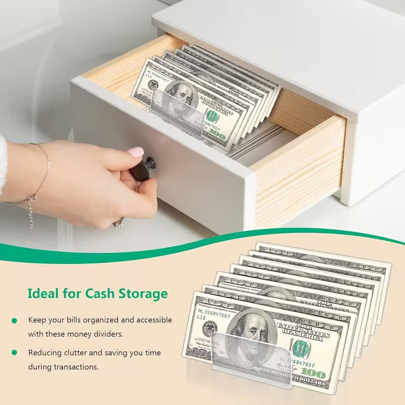 Manama, Collectibles, BHD 2,  Mail Organizer Plastic Desk Cash Tray, 7 Section Divided Vanity Organize Holder
