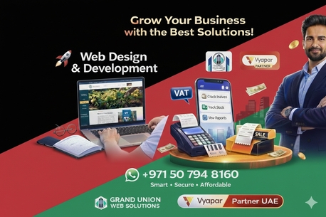 Dubai, Web Design & Development, Web Design And Development Companies In UAE - Grand Union Web Solutions