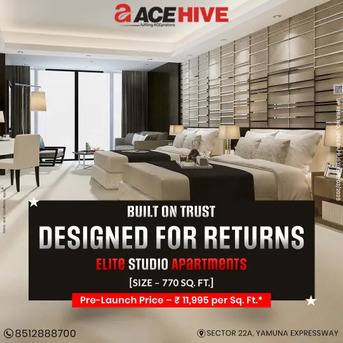 Mumbai, Housing Exchanges, INR 9236150/month,  Studio,  0 Sq. Meter,  ACE Hive Business Suites &ndash; Smart Pre-Leased Commercial Opportunity