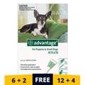 USD 34,  Advantage For Dogs &ndash; 25% OFF + Free Doses Today