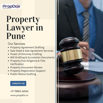 Pune, Legal, Property Lawyer In Pune &ndash; Trusted Legal Support With Propdox
