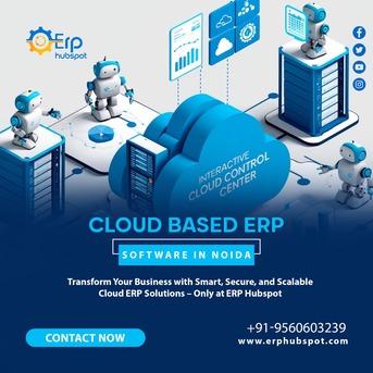 Noida, Software Development, Scalable Cloud-Based ERP Software In Noida For Growing Businesses | ERP Hubspot
